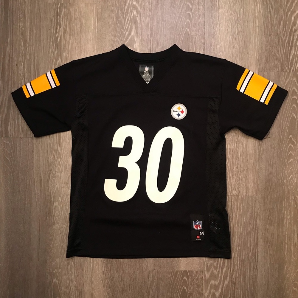 Pittsburgh Steelers NFL Team Apparel James Conner‎ #30 Jersey Youth Size Medium